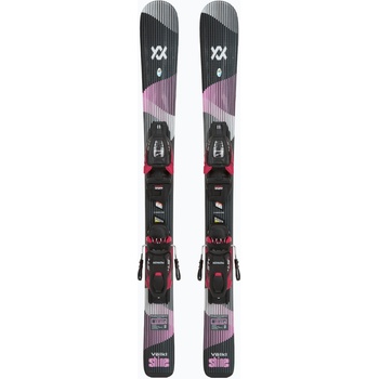 Völkl Детски пистови ски Völkl Shine Jr + автомати 4.5 VMotion Jr Lady 80-90 cm black/pink