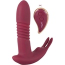 Javida RC Hands-free 3 Function Vibrator Red