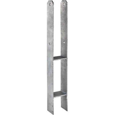 DEMA H-kotva na stĺpik 81x60x600 mm 30471D
