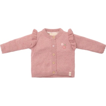 Little Dutch Бебешка плетена жилетка Little Dutch - Fairy Pink, 50 cm, 0-1 м (CL25222001)