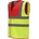 Yoko HI-VIS HVW100 / Предпазна жилетка - червена/жълта с висока видимост S (79W100zx701)