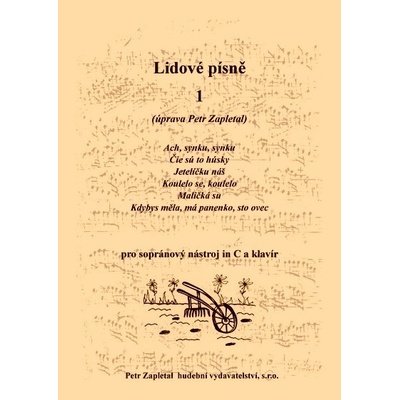 Ľudové piesne 1 pre sopránový nástroj a klavír