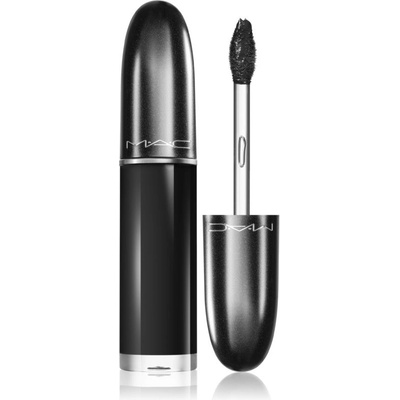 MAC Cosmetics Retro Matte Liquid Lipcolour matná tekutá rtěnka Caviar 5 ml