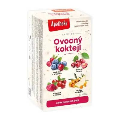 Apotheke Čaj Ovocný koktejl 4v1 6 x 20 ks
