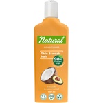 Aroma Natural Балсам за тънка и слаба коса, авокадо и кокос, 400 ml - baby