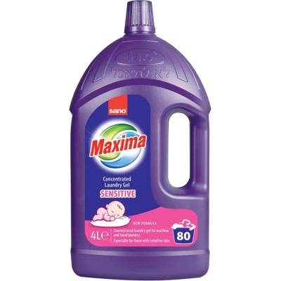 SANO Концентриран препарат за пране, Чувствителен, 4L, SANO Maxima