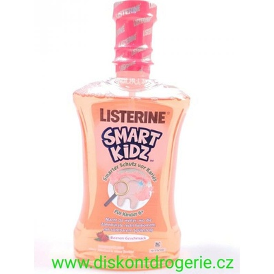 Listerine Smart Rinse Smart Rinse Mild Berry pro svěží dech pro děti 500 ml