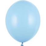 Party Deco Латексов Балон Пастел, Бебешко Синьо - 30 см (sb14p-011)