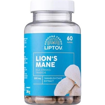 Konopna Farma Liptov Лъвска грива 60 капсули (500mg екстракт / капсула)