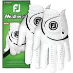 FootJoy Ръкавици FootJoy WeatherSof 2 Pack Golf Gloves LH - White