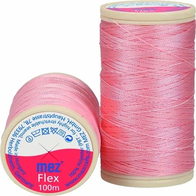 Elastická polyesterová nit 2049 Růžová