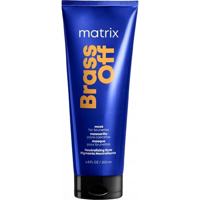 Matrix Total Results Brass Off neutralizačná maska pre blond vlasy 200 ml