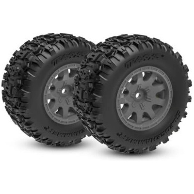 Traxxas колело 2.1/2.6", диск сив, гума Sledgehammer (предни) (2)