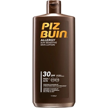 PIZ BUIN Allergy Sun Sensitive Skin слънцезащитен лосион за лице spf 30 унисекс 400 мл