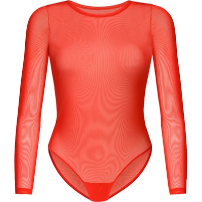 TEYLI Блуза боди 'Ero' червено, размер XL
