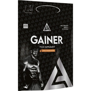 Lazar Angelov Nutrition LA Gainer | High-Protein Mass Gainer with Creatine & Men's Herbal Complex [6800 грама] Ванилия с карамел