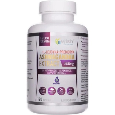 Wish Ashwagandha Extract 500 mg 120 kapsúl
