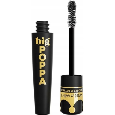 Wet n Wild Big Poppa riasenka pre extrémny objem a intenzívnu čiernu farbu Blackest Black 10 ml