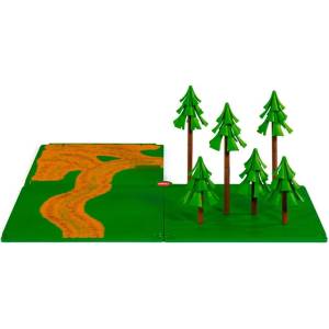 SIKU siku world черен път и гора модел играчка (10569900000)