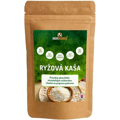 Androrganics Ryžová kaša 1 kg