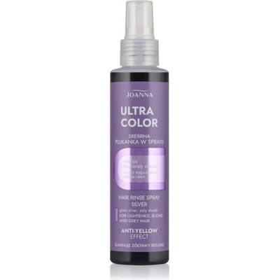 Joanna Ultra Color Hair Rinse Silver Spray pigment na vlasy odstín Silver 150 ml