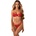 Obsessive Matildea 2-pcs Crotchless Set Red L/XL