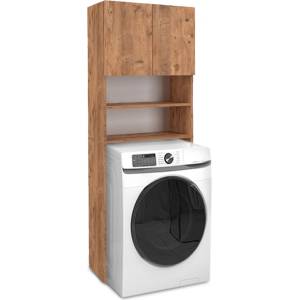 TopMebel Ramsey TopMebel мебел за пералня от меламин в цвят бор и дъб 65x27x190, 6cm
