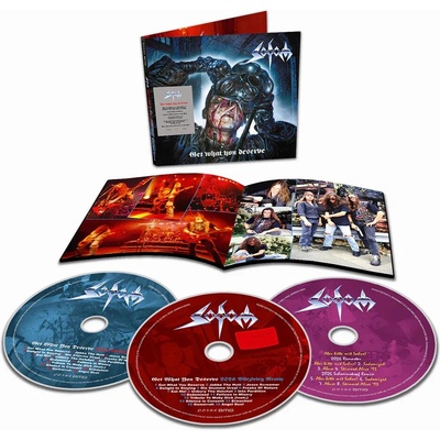 Sodom - Get What You Deserve 3 CD – Zboží Mobilmania