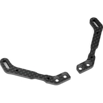 Xray X4 GRAPHITE BODY POST HOLDER L+R