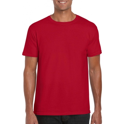 Gildan pánske tričko G64000 red