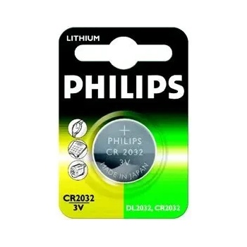 Image 1 of Philips литиева батерия тип копче 3.0V coin 1-blister (20.0 x 3.2) (CR2032/01B)