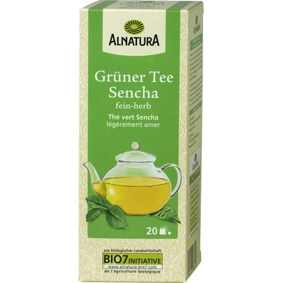 Alnatura BIO Sáčkový zelený čaj SENCHA 20 ks