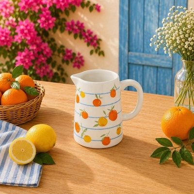 Boltze Džbánek Citrusové léto, proužky, 500 ml
