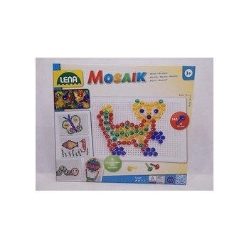 Lena 35601 Mozaika malá klobouček 10 mm krystal 130 ks