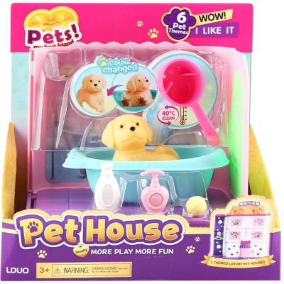 Armtoys ИГРАЛЕН КОМПЛЕКТ КУЧЕ С ВАНА И АКСЕСОАРИ В ОТВОРЕНА КУТИЯ