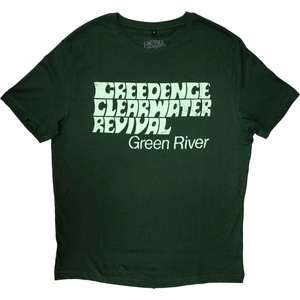 Creedence Clearwater Revival Green River Irish Green XL Риза (CCRTS07MGR04)