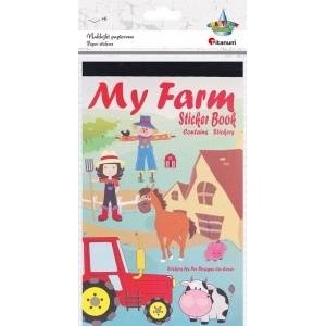 TITANUM Paper stickers 6 board farm mix 174pcs