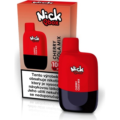 Nick Qbox CHERRY COLA MIX 16 mg 10 ks