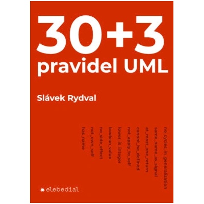 30 3 pravidel UML - Rydval Slávek