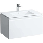 Laufen Pro S - Шкафче с умивалник, 80x50 см, 1 чекмедже, матово бяло H8609634631041 (H8609634631041)
