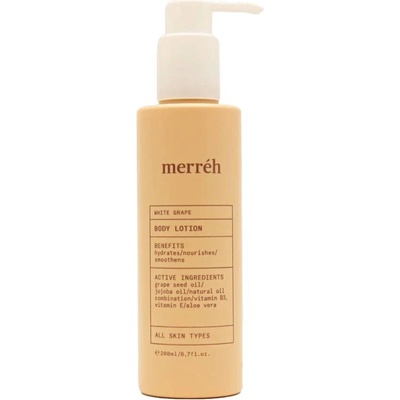 Merréh White Grape Подхранващ лосион за тяло, 200 ml