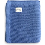 Cotton Hug Памучно одеяло Cotton Hug - Органик, 80 х 100 cm, синьо (CH121) - ozone