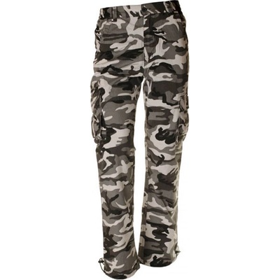 Kalhoty Loshan Otto vzor metro