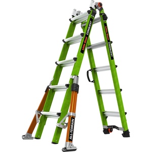 Little Giant Ladder Телескопична стълба от фибростъкло 4x5 M22 Conquest 2.0 за всички терени (17102-003)