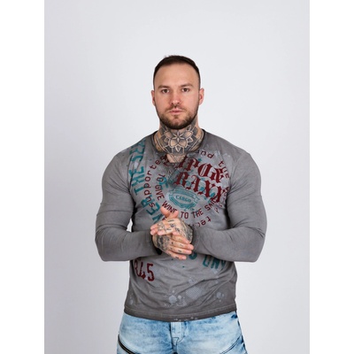 Cipo & Baxx pánske tričko CL512 sivé