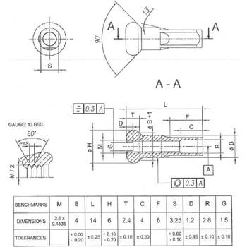 Niple MACH1 13G priem 5.0 100 ks