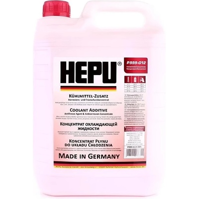 HEPU Антифриз hepu p999 g12 Червен 5 литра
