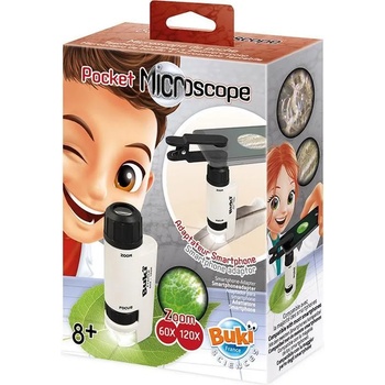 Buki France Джобен микроскоп Buki Sciences - С адаптер за смартфон (BKMR200)