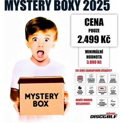Discgolf-Shop Mystery Box – Zboží Dáma