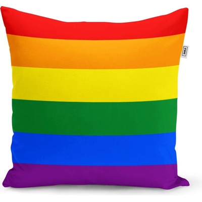 Sablio Vankúš Dúhová vlajka 40x40